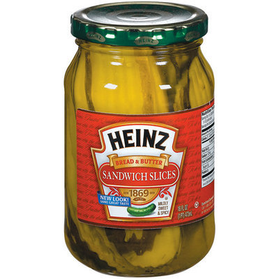Heinz® Bread & Butter Sandwich Slices Pickles