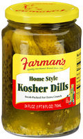 Farman's® Home Style Kosher Dills 24 fl. oz.