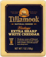 Tillamook® Vintage Extra Sharp White Cheddar Natural Cheese 7 oz. Pack