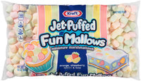 Kraft Jet-Puffed FunMallows Miniature Marshmallows 10 oz. Bag