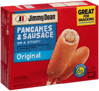 Jimmy Dean® Original Pancakes & Sausage On a Stick! 35 oz. Box