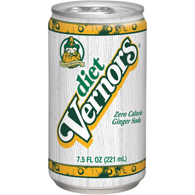 Diet Vernors Ginger Soda 6-7.5 fl. oz. Cans