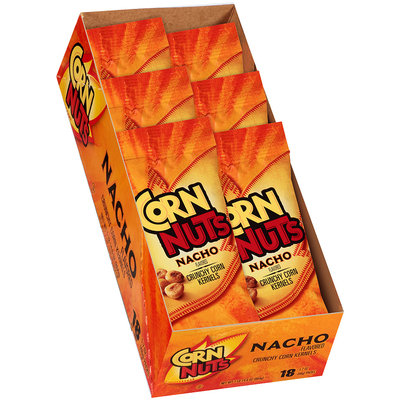 Corn Nuts Nacho Crunchy Corn Kernels 18-1.7 oz. Bags