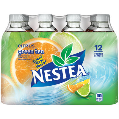 Nestea® Citrus Green Tea 12-16.9 fl. oz. Plastic Bottles