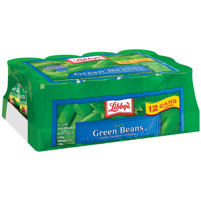 Libby's® Cut 14.5 Oz Green Beans 12 Pk Cans