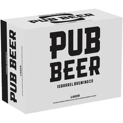 10 Barrel Brewing Co. Pub Beer 12-12 fl. oz. Cans