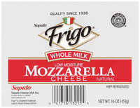 Frigo® Whole Milk Mozzarella Cheese 16 oz.
