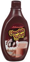 Schnucks Chocolate Flavored Syrup 24 Oz Plastic Bottle