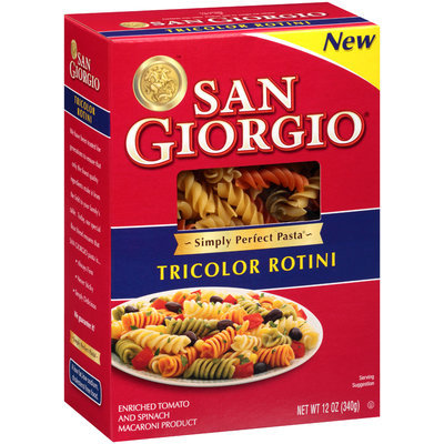 San Giorgio® Tricolor Rotini 12 oz. Box