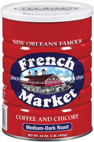 French Market & Chicory Medium-Dark Roast Ground Coffee 16 Oz Canister
