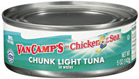 VAN CAMP'S Chicken of The Sea Chunk Light In Water Tuna 5 OZ CAN