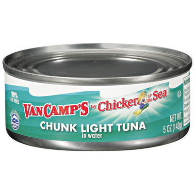 VAN CAMP'S Chicken of The Sea Chunk Light In Water Tuna 5 OZ CAN