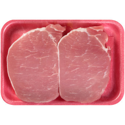 Smithfield® Thick Cut Boneless Center Cut Chops Pork Loin 2 lb. Tray