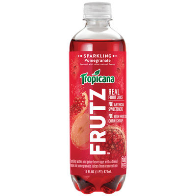 Tropicana® Frutz™ Pomegranate Sparkling Water And Juice