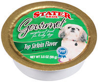 Stater Bros.® Gourmet Dog Food Top Sirloin Flavor in Savory Juices 3.5 oz. Bowl