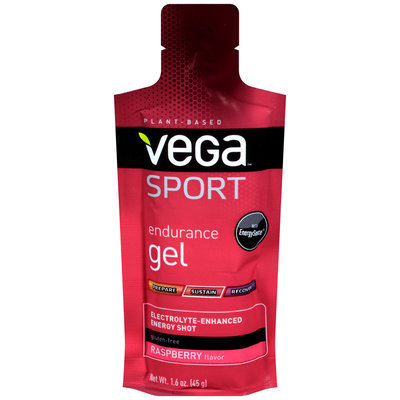 Vega™ Sport Endurance Gel Raspberry Energy Shot 1.6 oz. Pouch