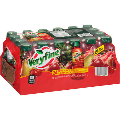 Veryfine® Fruit Punch Juice Drink Blend 24-10 fl. oz. Bottles
