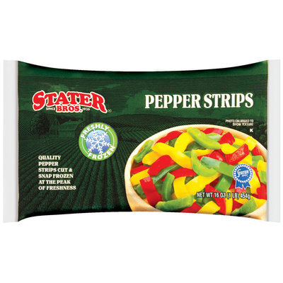 Stater Bros. Freshly Frozen Pepper Strips 16 Oz Bag