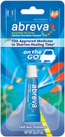 Abreva® On the Go Cold Sore/Fever Blister Treatment Cream 0.07 oz. Carded Pack