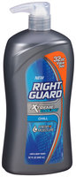 Right Guard® Xtreme Cooling® Chill Hair & Body Wash 32 fl. oz. Bottle