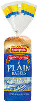 Springfield Plain 6 Ct Bagels 18 Oz Bag