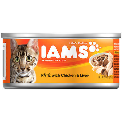 Iams™ Adult Pate with Chicken and Liver Canned Cat Food