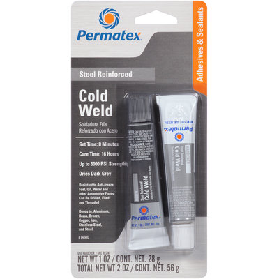 Permatex® 14600 Cold Weld 2-1 oz. Tubes