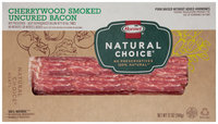 Hormel® Natural Choice® Cherrywood Smoked Uncured Bacon 12 oz. Package