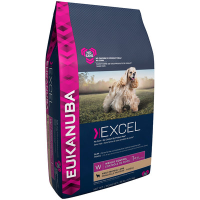 Eukanuba Excel Adult Weight Control Lamb Dog Food 25 lb. Bag