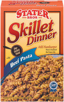 Stater Bros. Beef Pasta Skillet Dinner 5.6 Oz Box