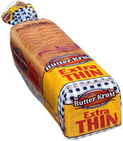 ButterKrust® Extra Thin Sandwich Enriched Bread 20 oz. Bag