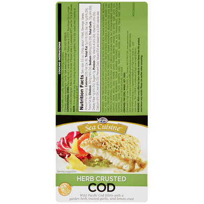 High Liner® Sea Cuisine™ Herb Crusted Cod