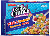 Malt-O-Meal® Berry Colossal Crunch® Cereal with Marshmallows 38.4 oz. ZIP-PAK®