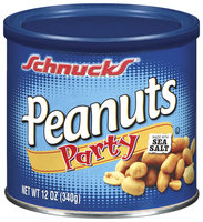 Schnucks Party Peanuts 12 Oz Canister