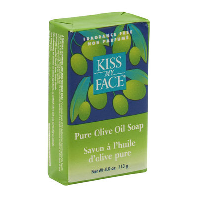 Kiss My Face Corp. Kiss My Face Bar Soap Pure Olive Oil Fragrance Free 4 oz
