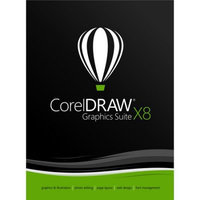 Corel ESDCDGSX8AM CorelDRAW Graphics Suite X8 (Email Delivery)