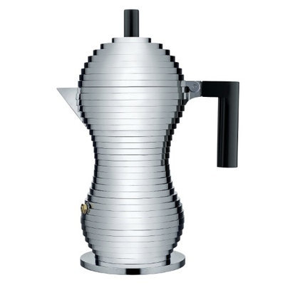 Alessi Pulcina Coffee Maker Color: Black, Size: 48 oz.