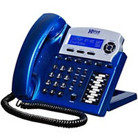 XBLUE X16 6-Line Small Office Digital Telephone, Vivid Blue