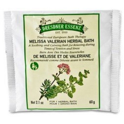 Dresdner Essenz Melissa Valerian Herbal Bath Powder - 2.1 oz