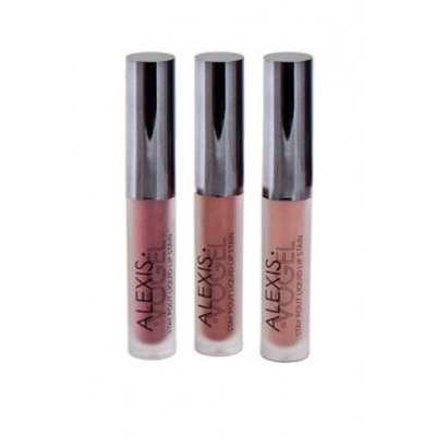 Long Lasting Lip Stain - Alexis Vogel Stay Pout Liquid Lip Stains - Multiple Shades to Match any Occasion - Perfect for Lip Plumper Look - Use Alone or Pair with Lipstick, Lip Gloss, or Lip Pencil
