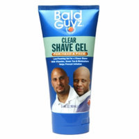 Bald Guyz Clear Shave Gel For Head & Face, 5.4 fl oz
