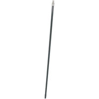 Birdwell Cleaning Products Metal Threaded Handle Black 60 Inch