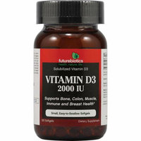 FutureBiotics Vitamin D3 2000 IU 120 Softgels