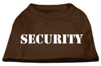 Ahi Security Screen Print Shirts Brown XL (16)