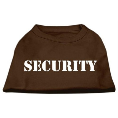 Ahi Security Screen Print Shirts Brown XL (16)