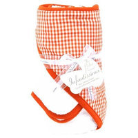 Infantissima Toddler Hooded Towel, Aqua Brown Dots