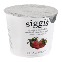 Siggi's Yogurt Strained Non-Fat Strawberry