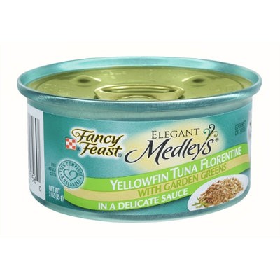 Fancy Feast® Yellowfin Tuna Florentine Wet Cat Food With Garden Greens In A Delicate Sauce