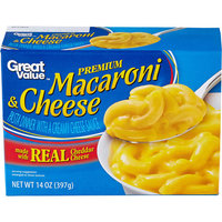 Great Value Premium Macaroni & Cheese Dinner Mix, 14 oz
