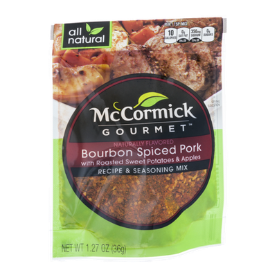 McCormick® Gourmet Bourbon Spiced Pork Recipe & Seasoning Mix